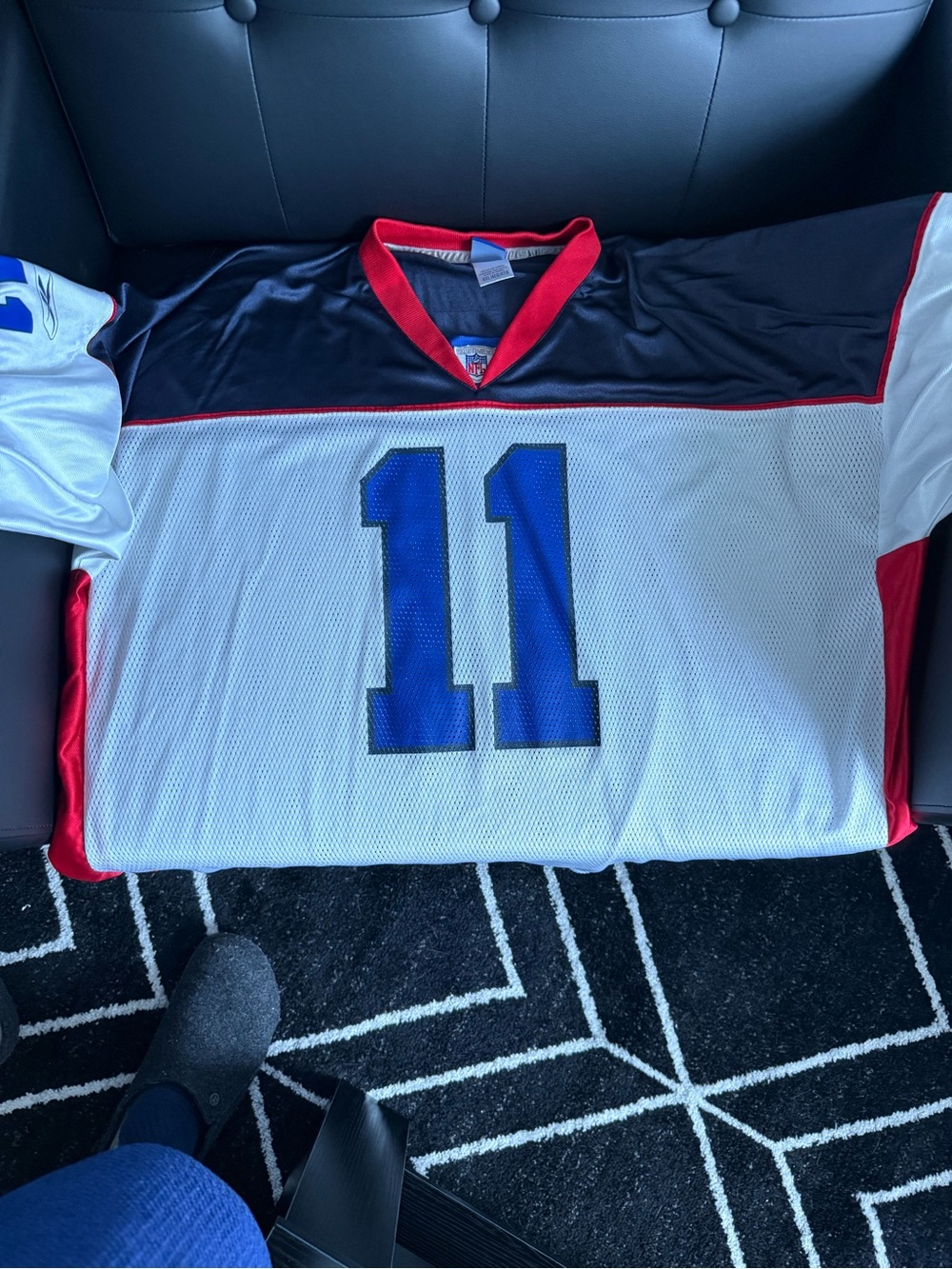 Drew Bledsoe Buffalo bills 4xl Jersey with Blue Number 11